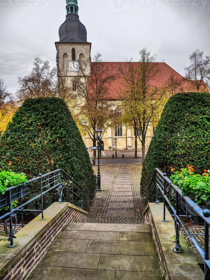 il città di nottuln nel il tedesco baumber foto