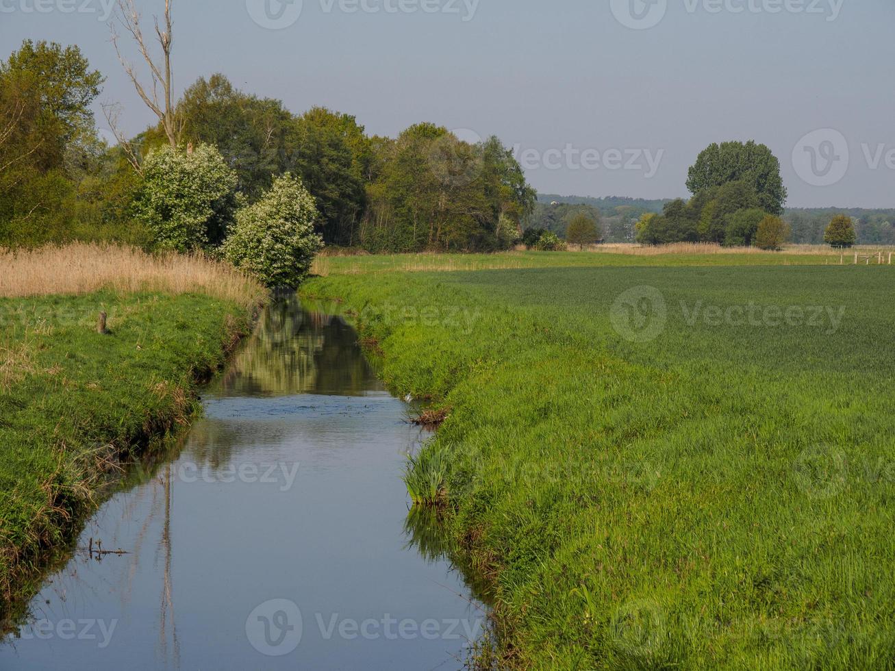 escursioni a piedi vicino reken nel il Tedesco Münsterland foto