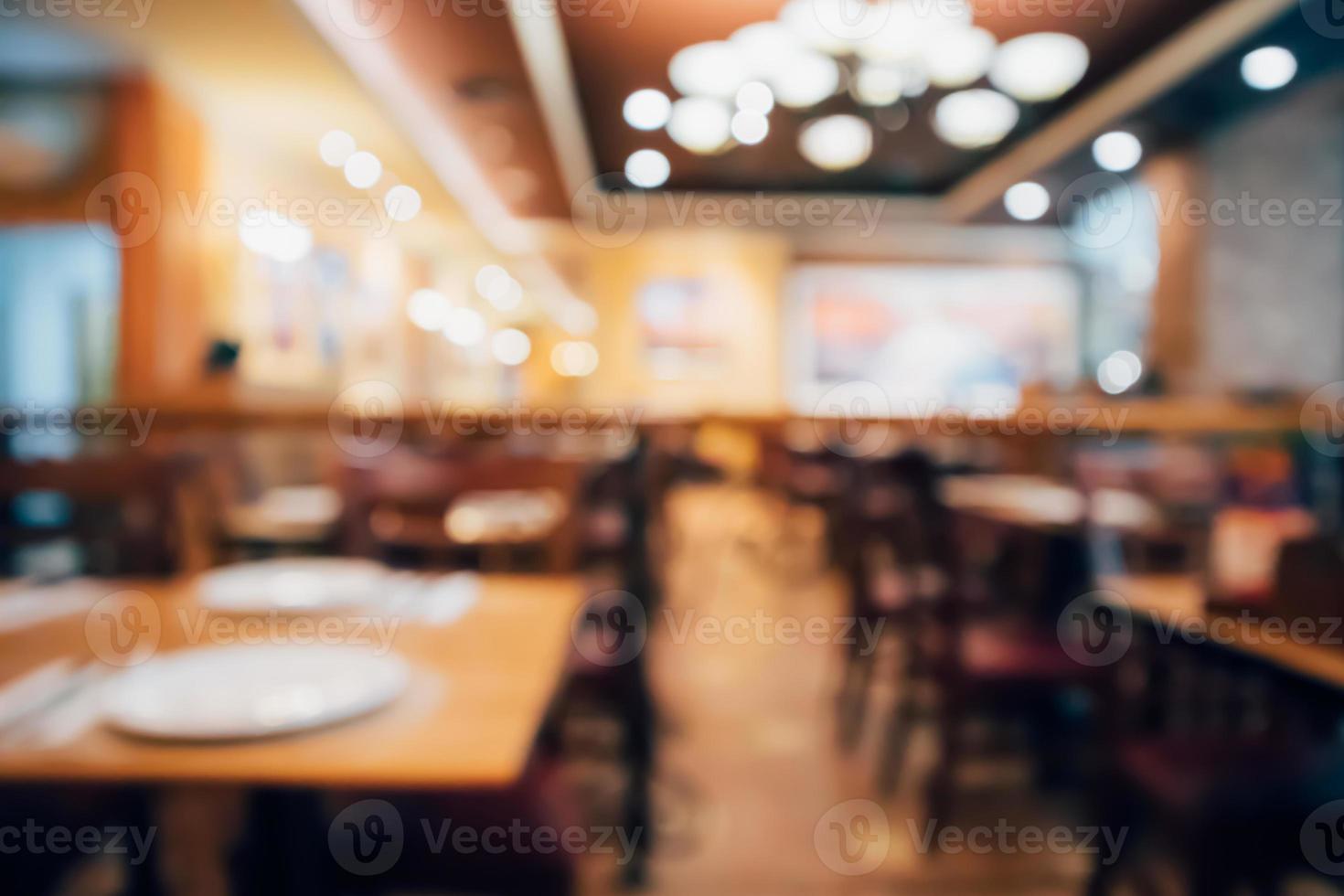 ristorante caffetteria o caffetteria interna con persone astratto sfocato sfocato sfondo foto