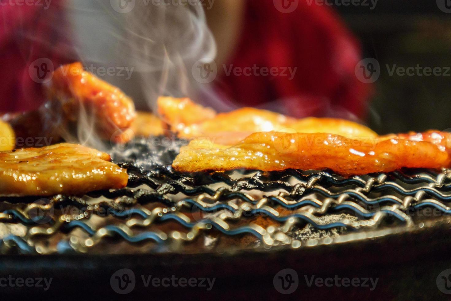 Bulgogi alla griglia barbecue coreano foto