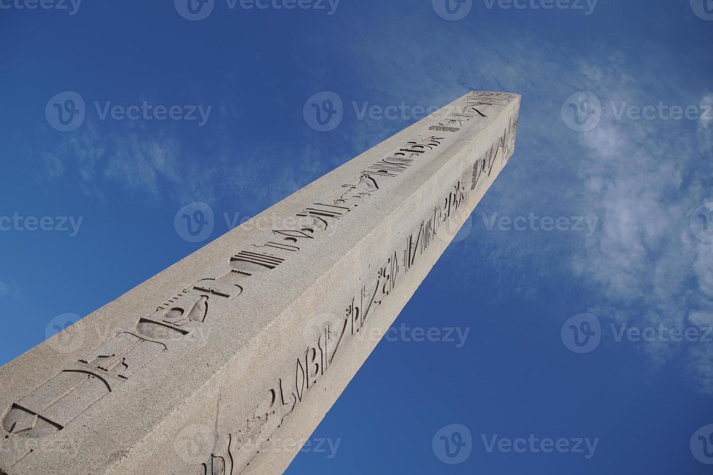 obelisco di Teodosio a Istanbul, in Turchia foto