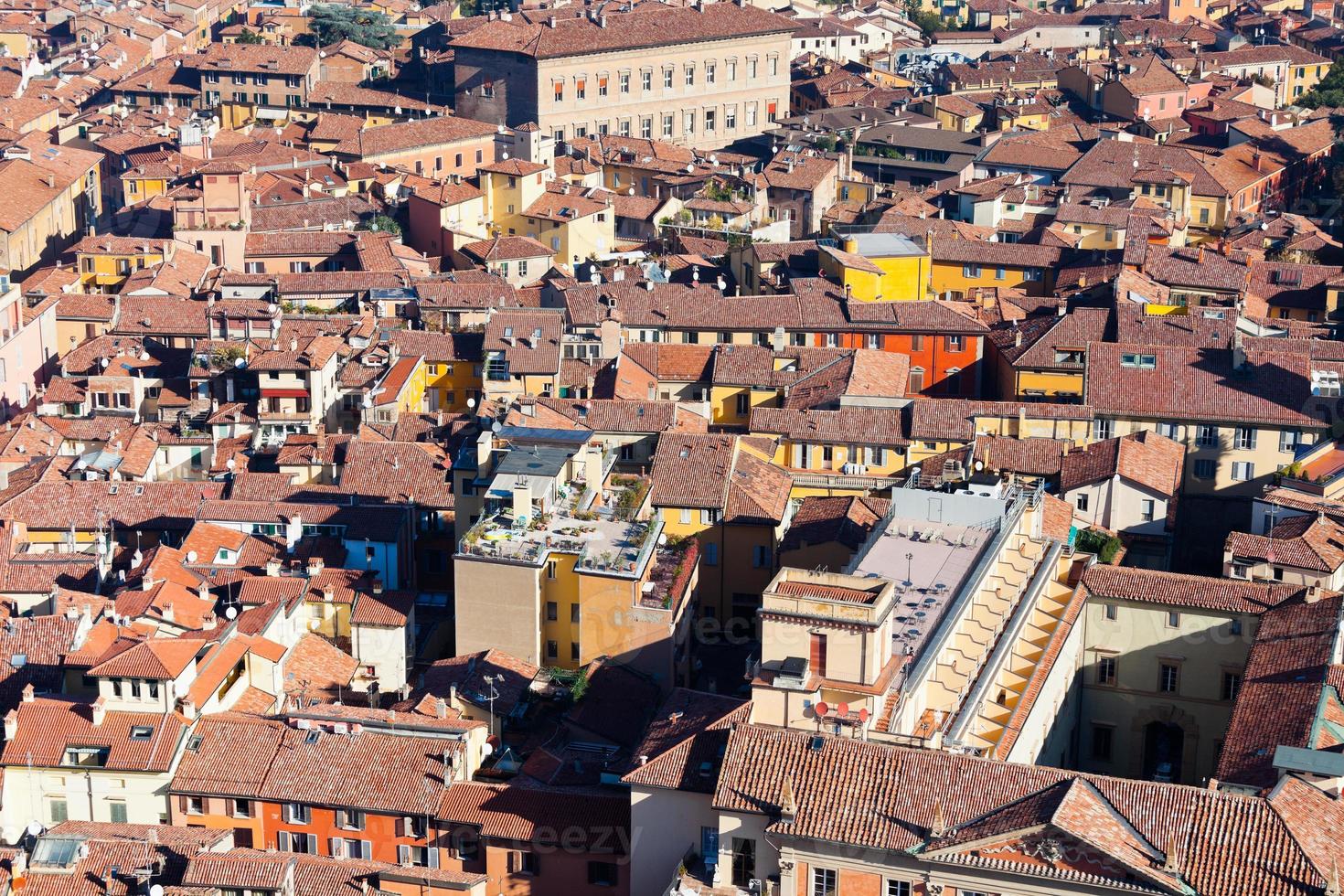 Visualizza a partire dal asinelli Torre su bologna città foto