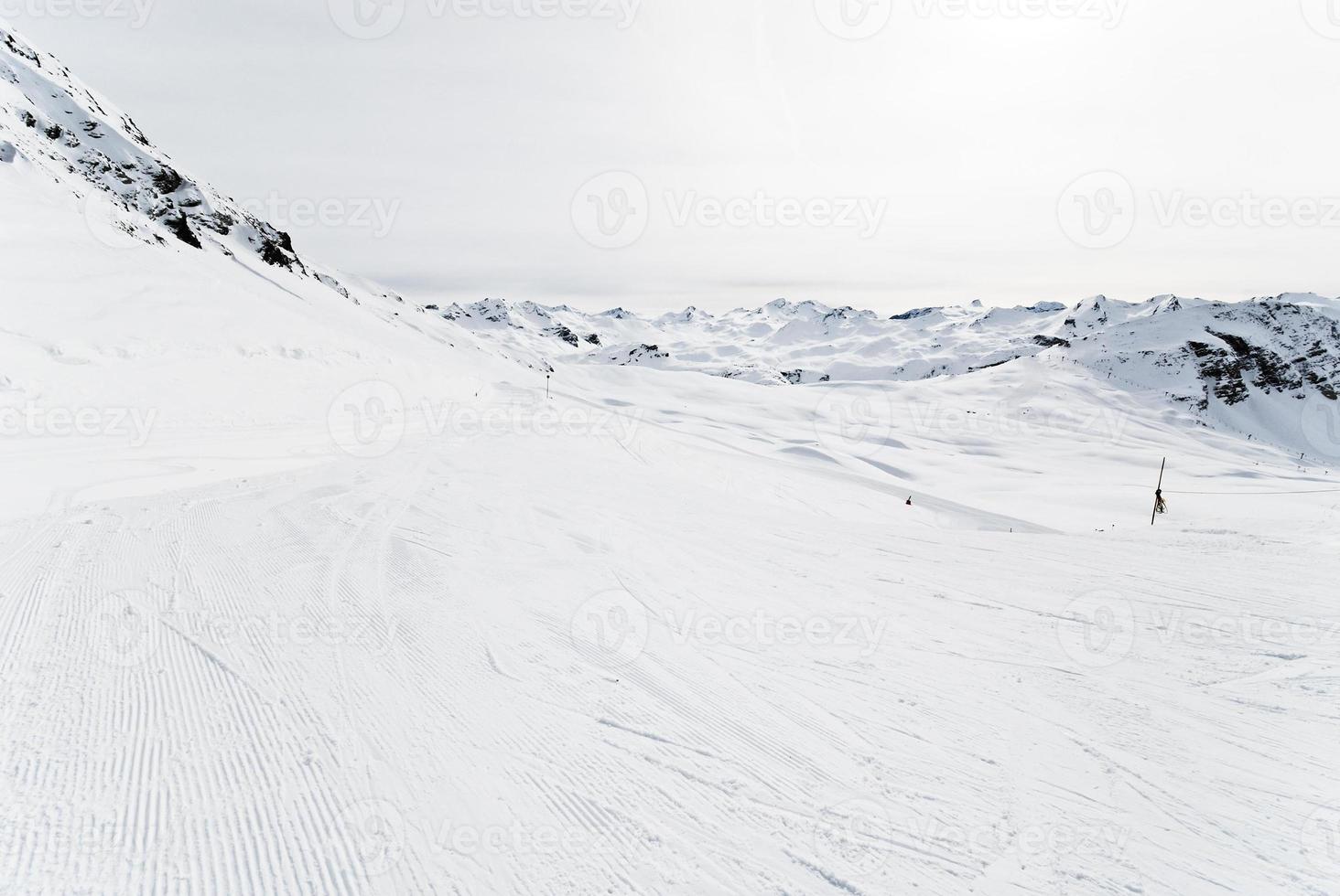 sciare corre nel paradisiaco la zona, Francia foto