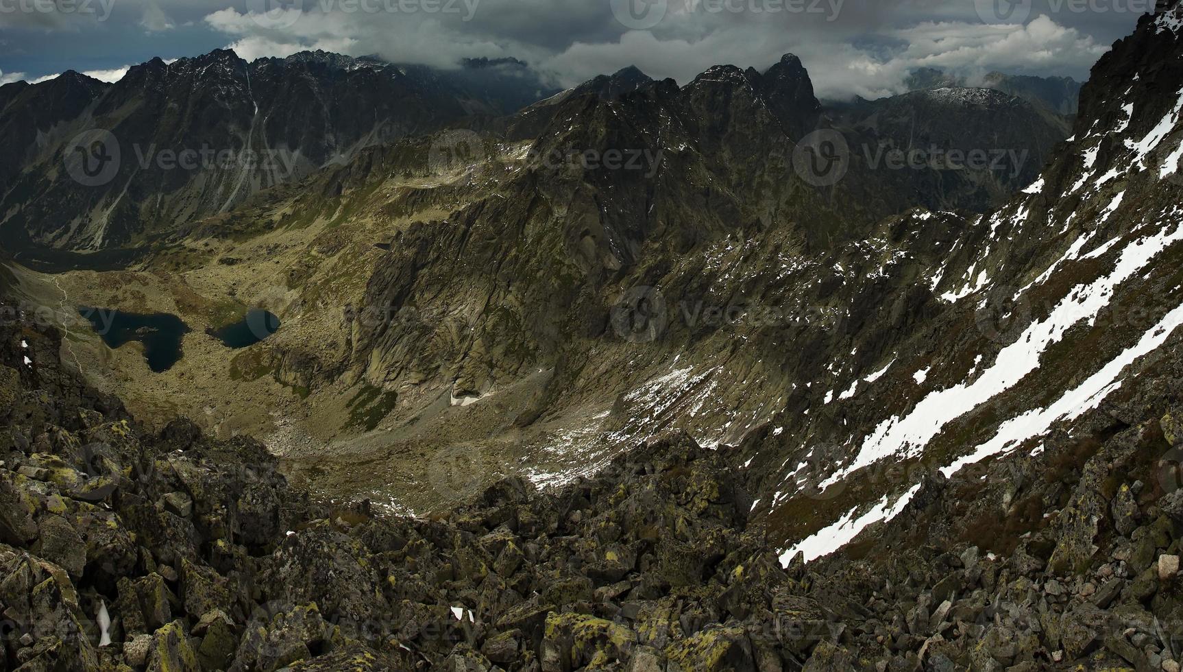 alto tatra montagne slovacco foto