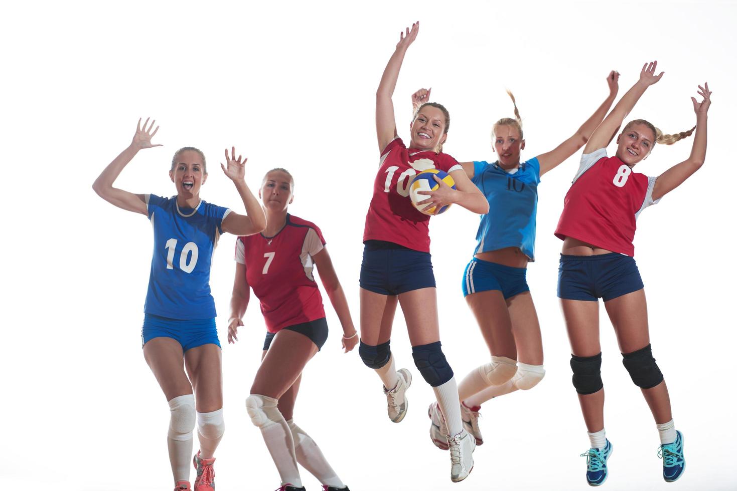 pallavolo donna gruppo foto