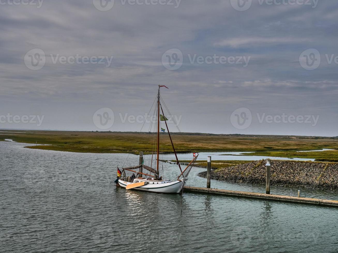 l'isola di Spiekeroog in Germania foto