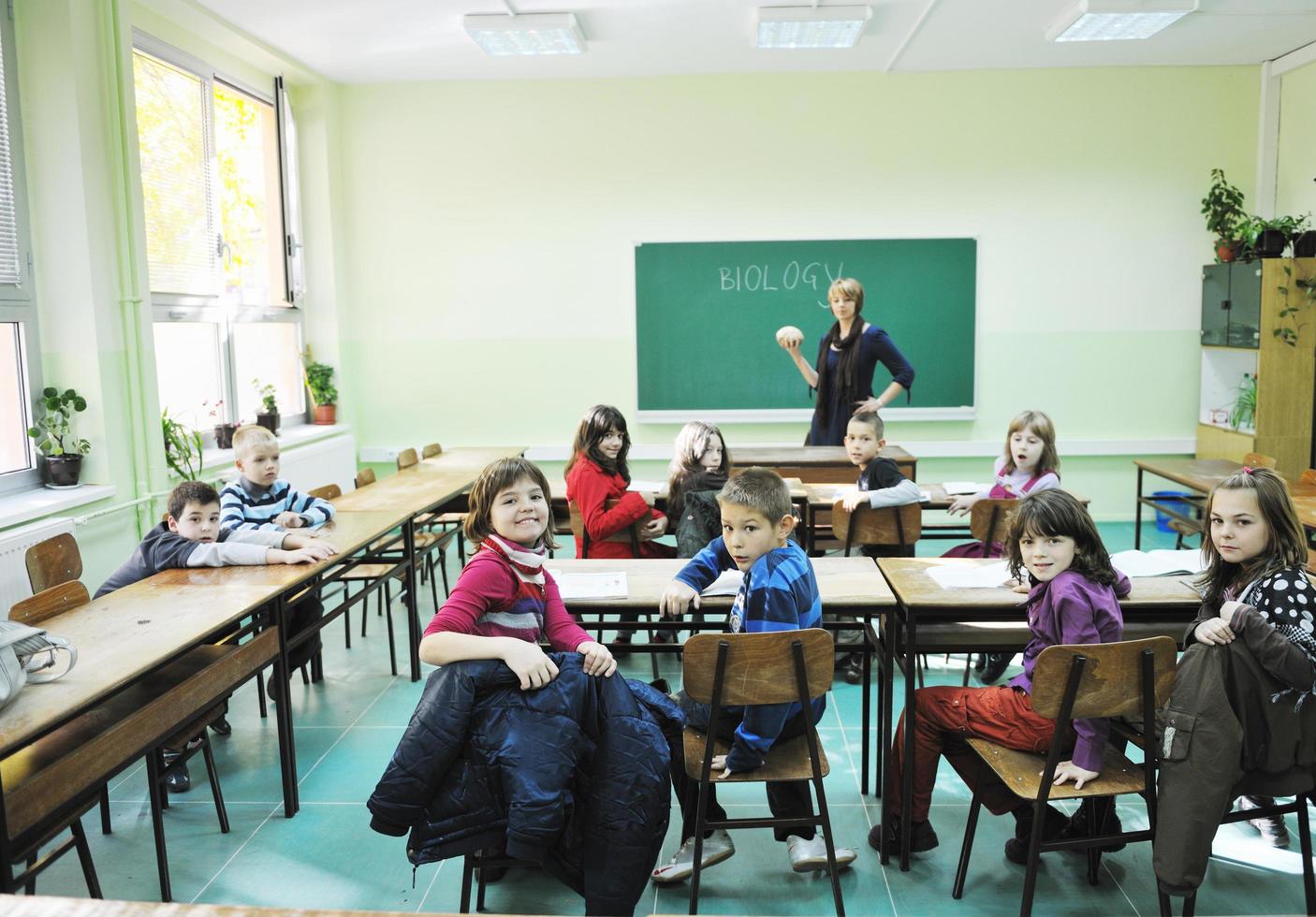 imparare biologia nel scuola foto