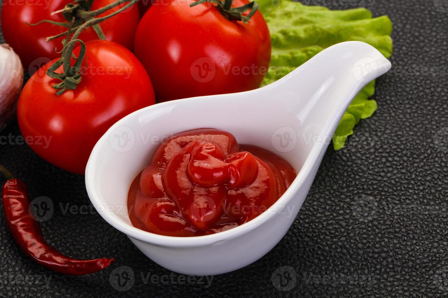 salsa di ketchup foto