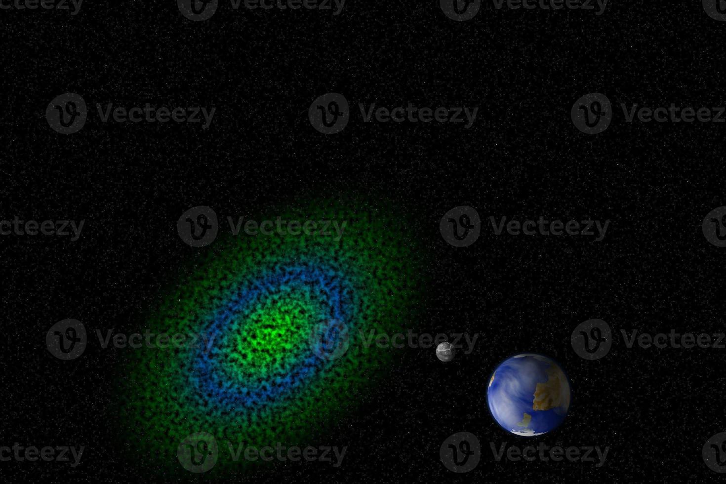 alternato terra parallelo universo nebulosa starfield foto