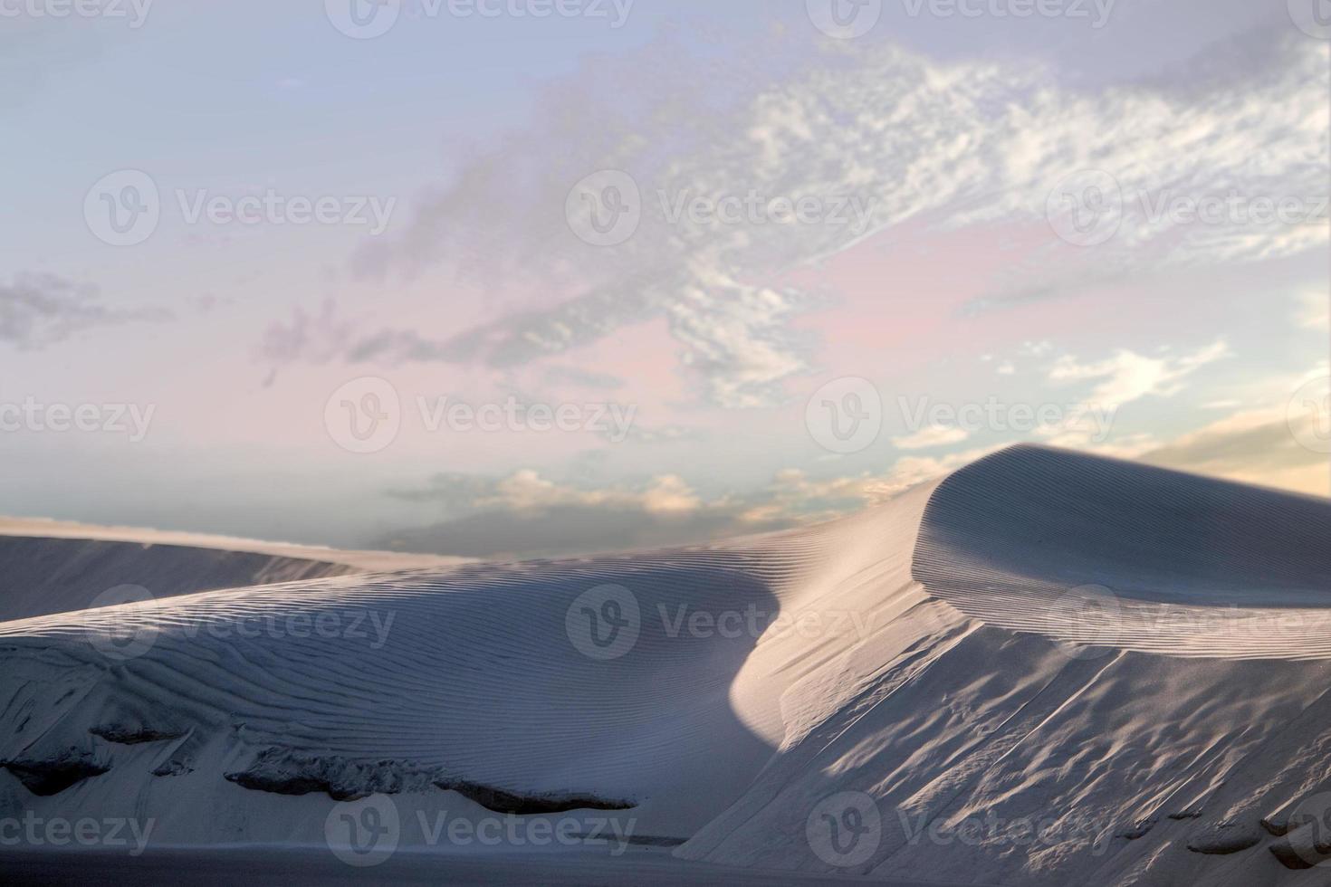 spiaggia sabbia dune nel California paesaggio Visualizza magdalena baia Messico foto