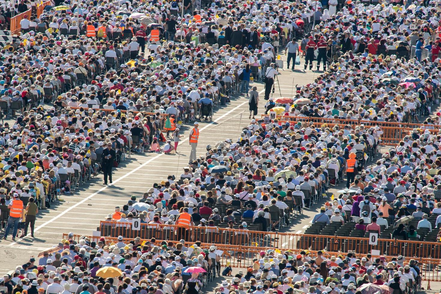 genova, Italia - Maggio 27 2017 - papa Francesco visitare Genova per il massa nel kennedy posto foto