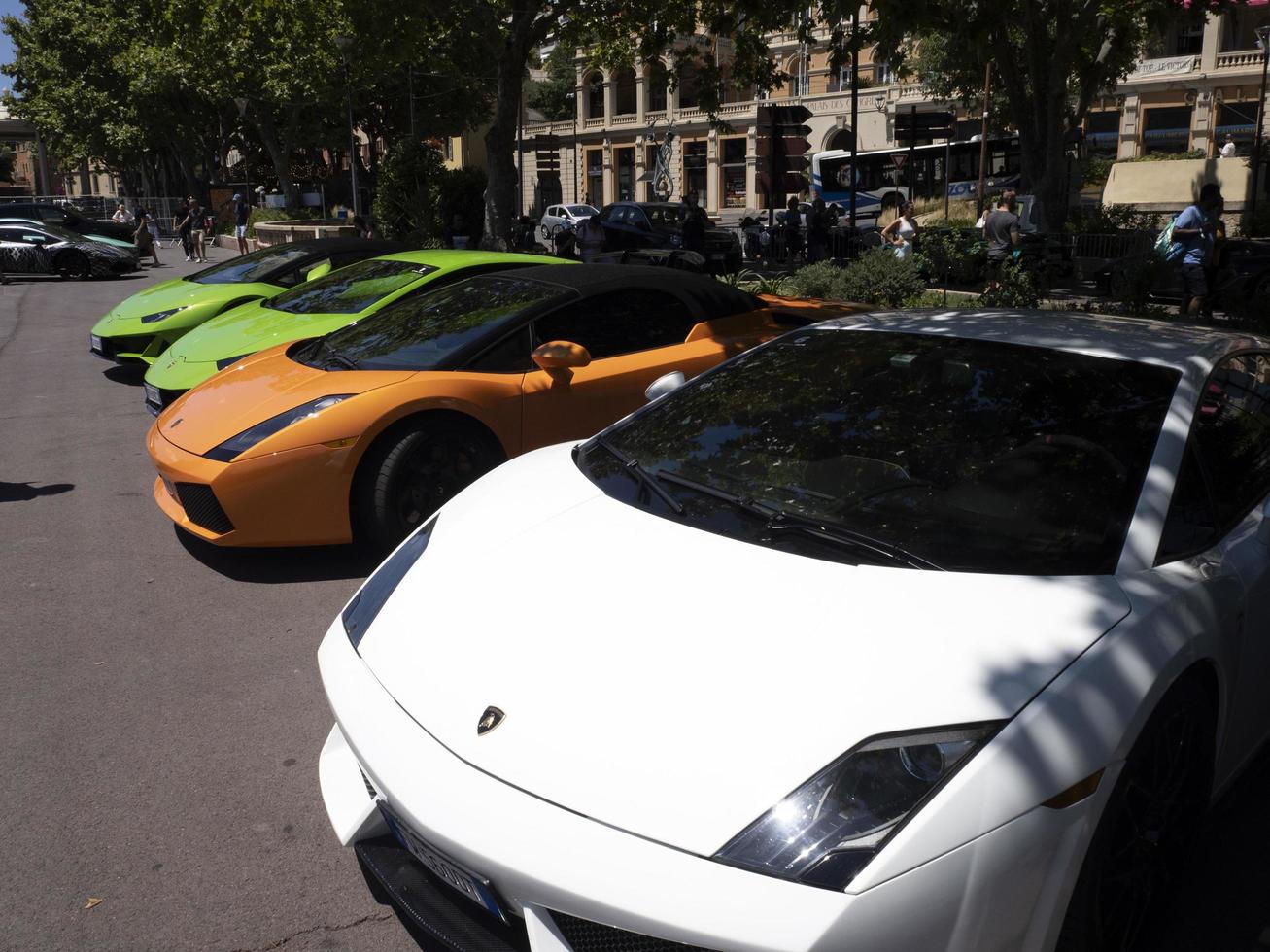 erba, Francia - giugno 25 2022 - il lamborghini Toro correre foto