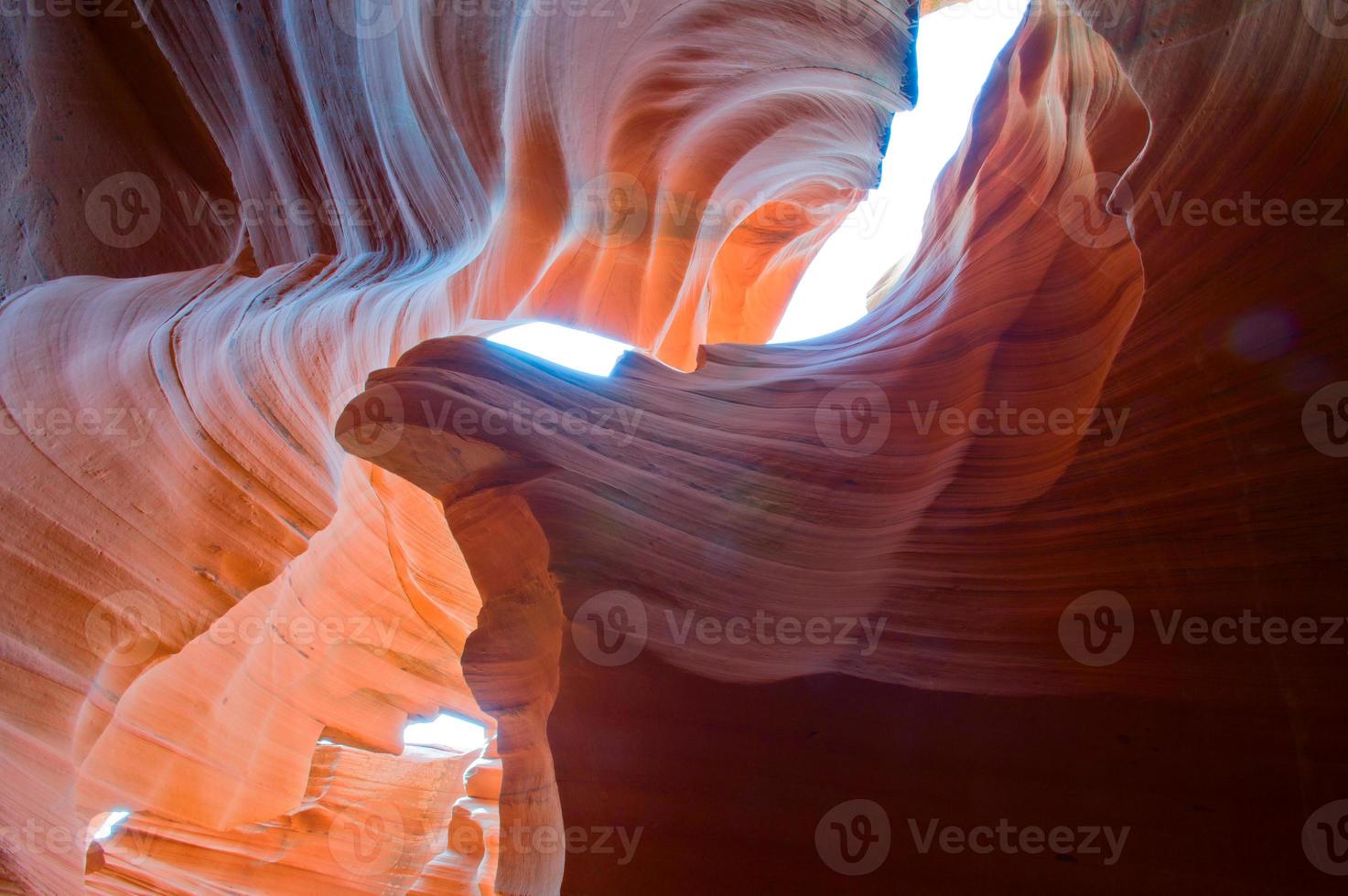 canyon dell'antilope dell'Arizona sulla terra navajo vicino alla pagina SUA foto