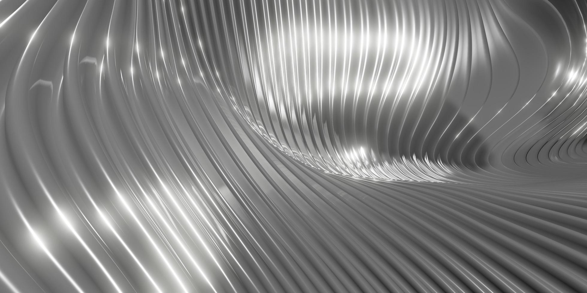 astratto sfondo curva parallelo Linee deformato forme textures 3d illustrazione foto