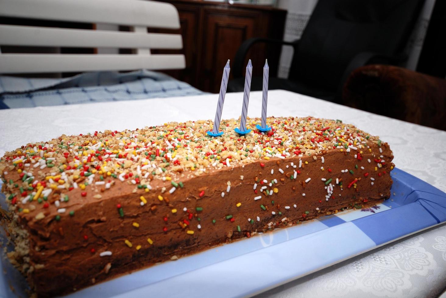 torta di buon compleanno foto