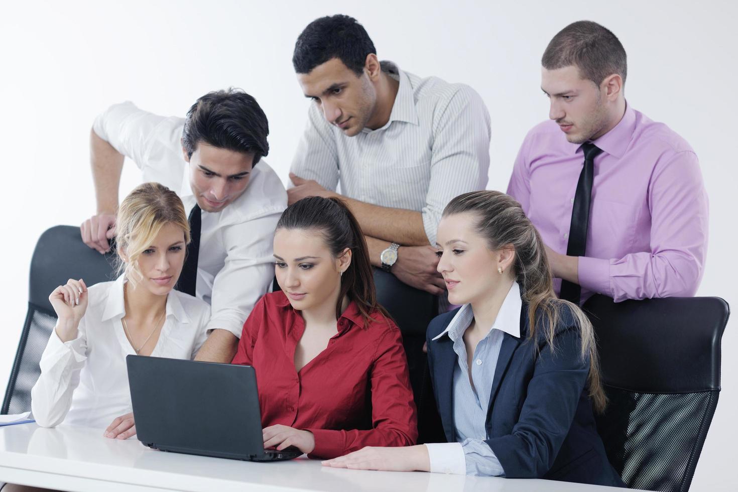 attività commerciale persone gruppo su incontro foto