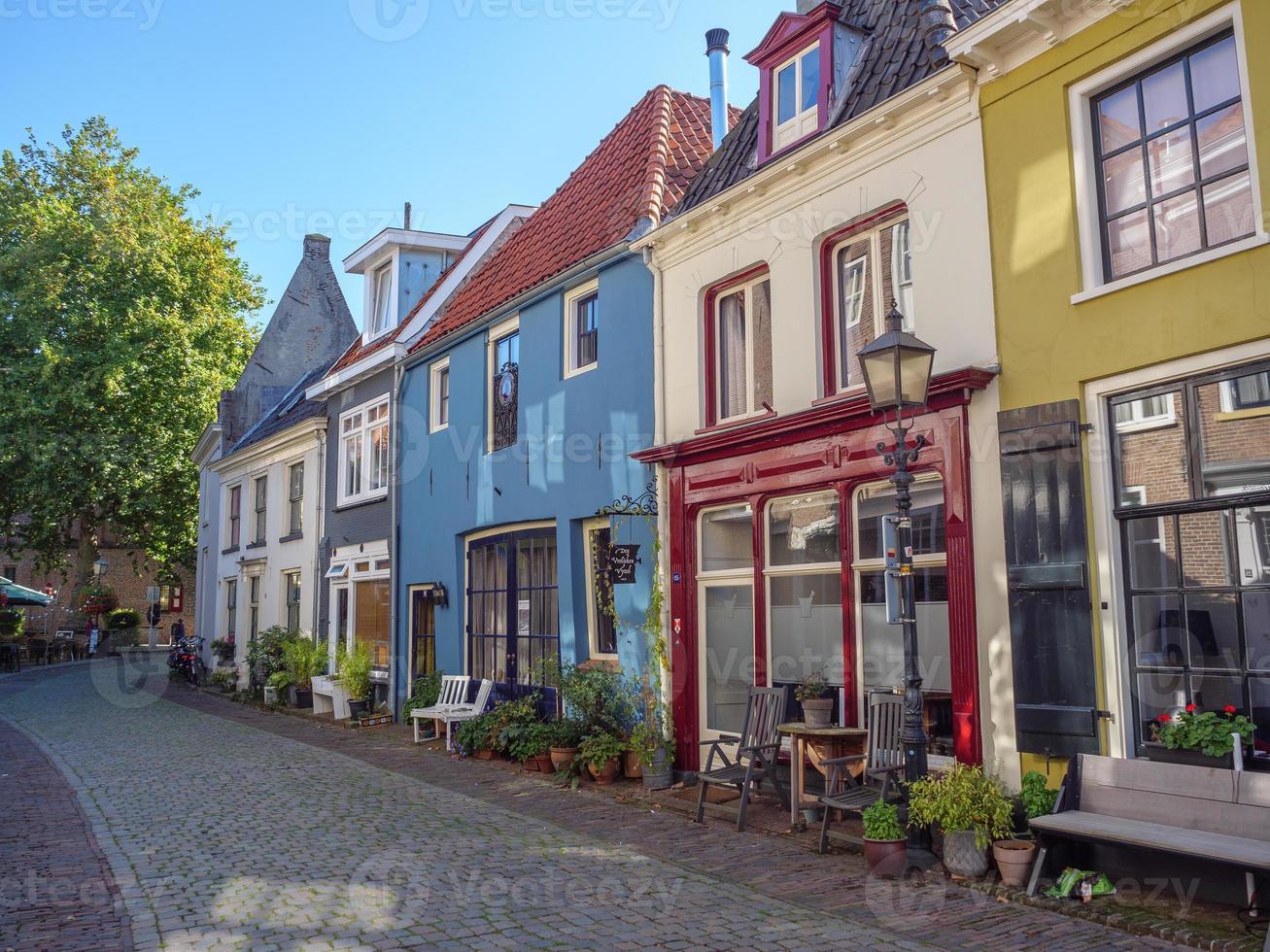 dosburg città a il fiume ijssel foto