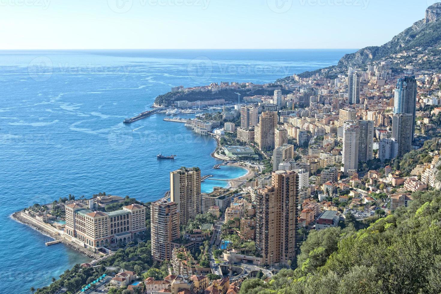 Monte Carlo monaco panorama foto