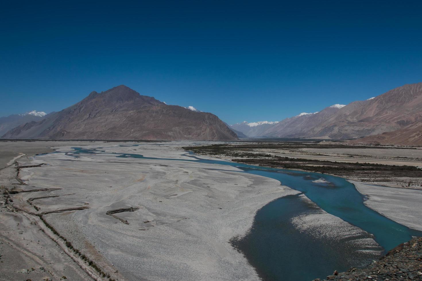 valle di nubra in ladakh foto