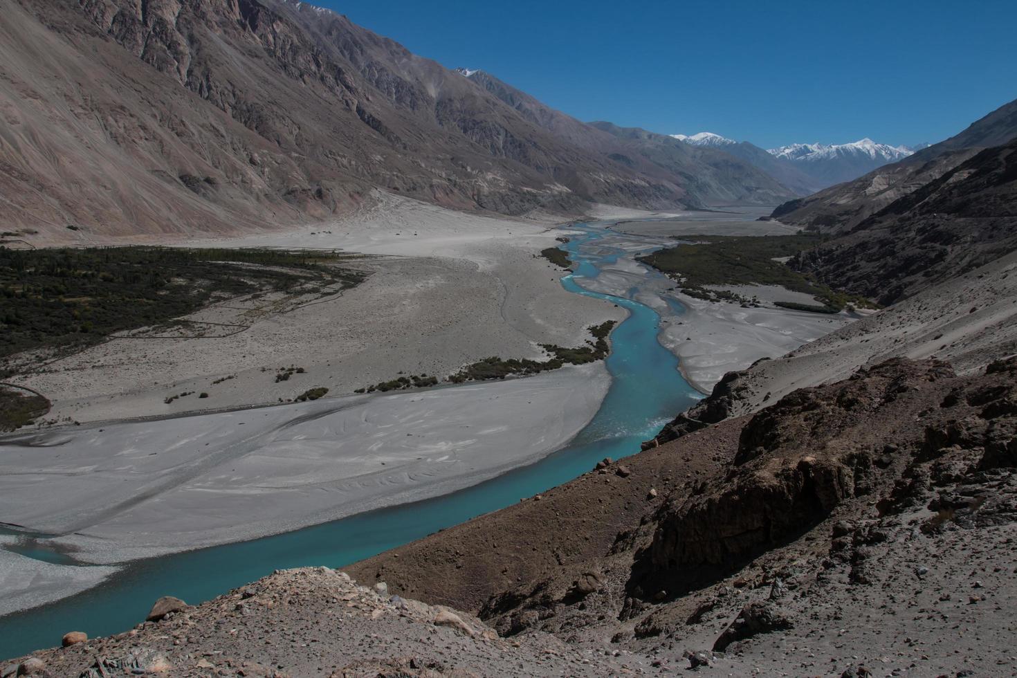 valle di nubra in ladakh foto