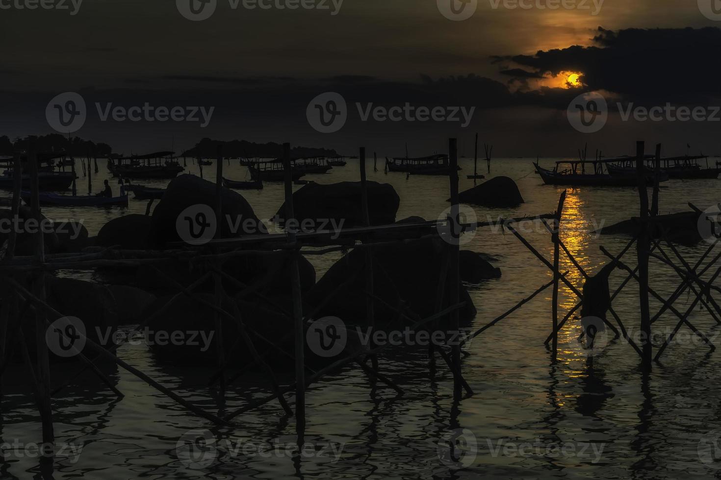 spiaggia di tanjung kelayang foto