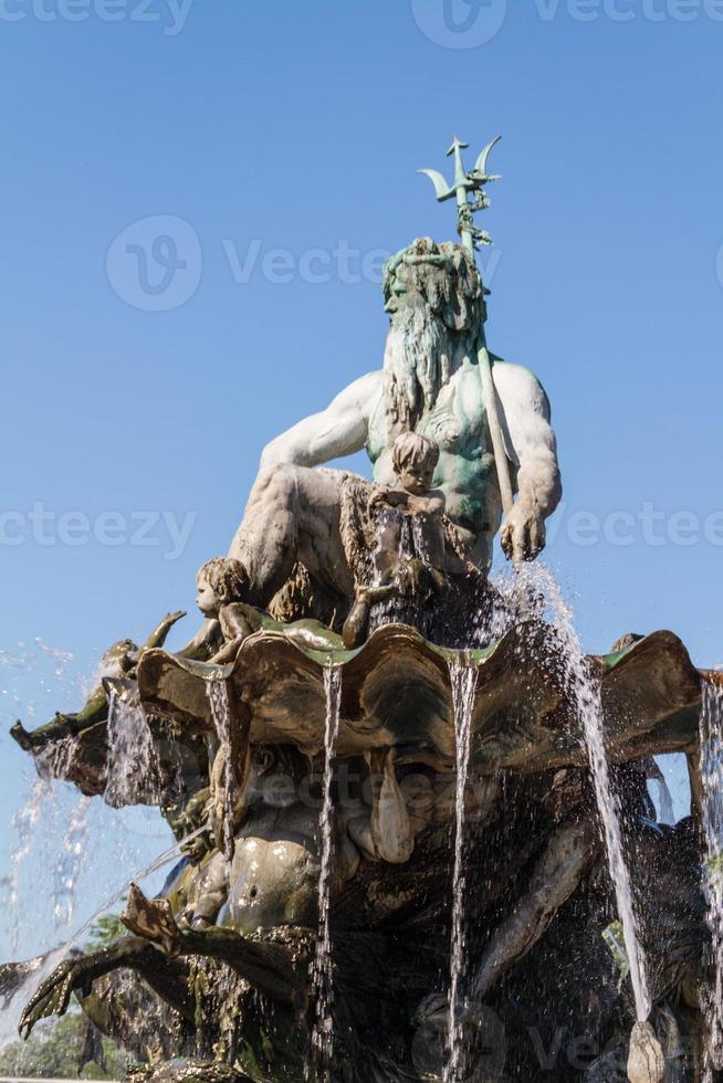 veduta aerea del centro di berlino foto