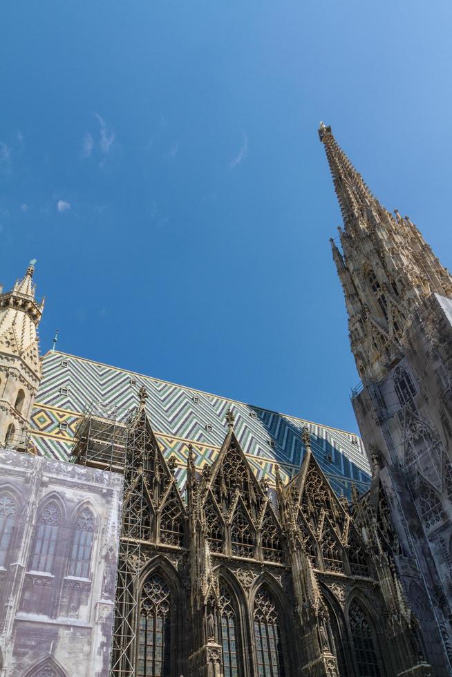 st. cattedrale di stephan nel centro di vienna, austria foto