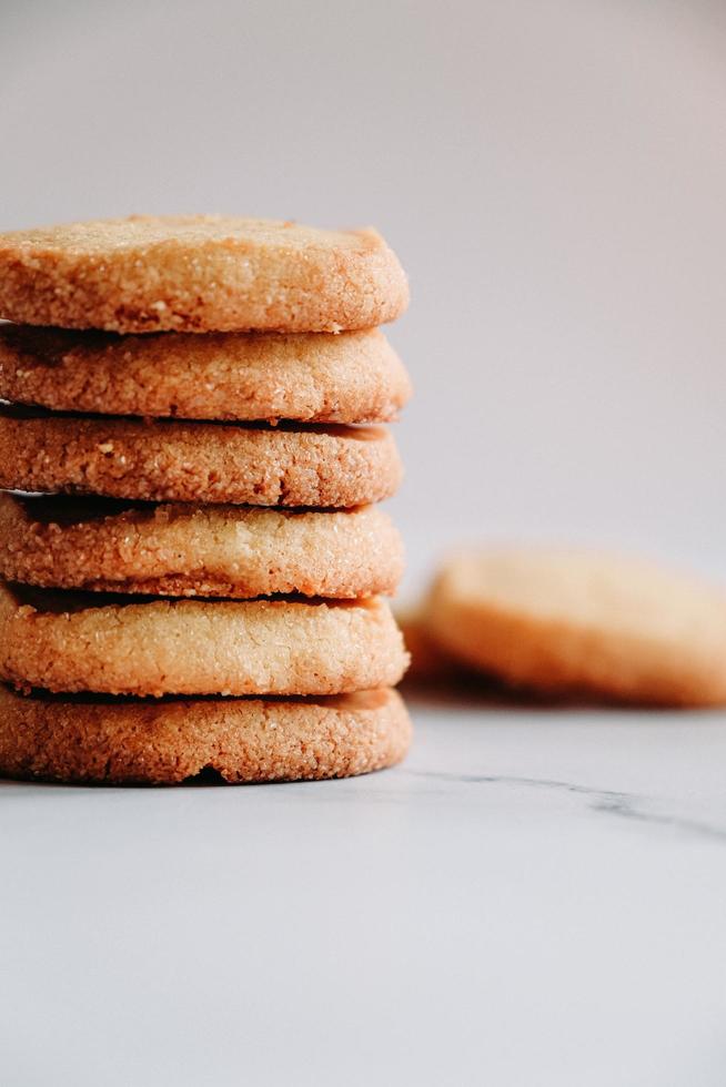 pila di biscotti foto