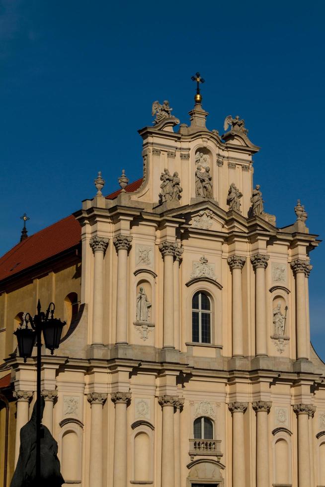 chiesa di s. giuseppe dei visitazionisti, varsavia, polonia foto