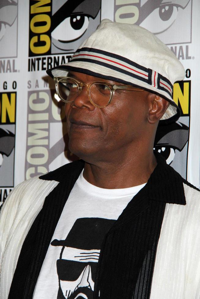 san diego, luglio 25 - samuel l jackson a il re stampa linea, Comic Con internazionale 2014 a il hilton san diego bayfront su luglio 25, 2014 nel san diego, circa foto