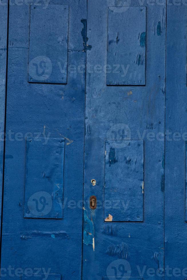 porta blu foto