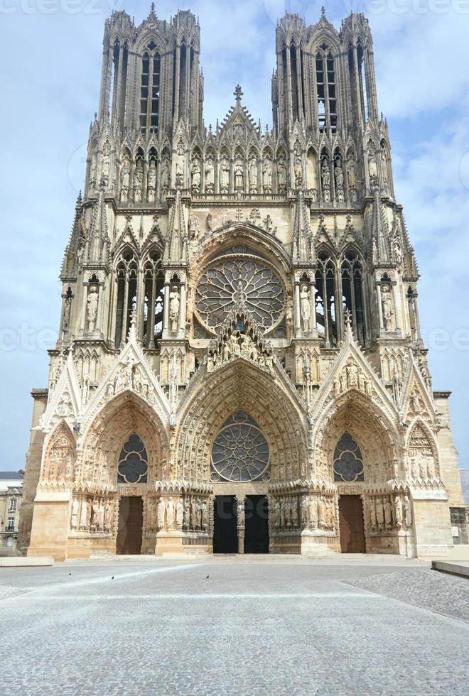 facciata della cattedrale foto