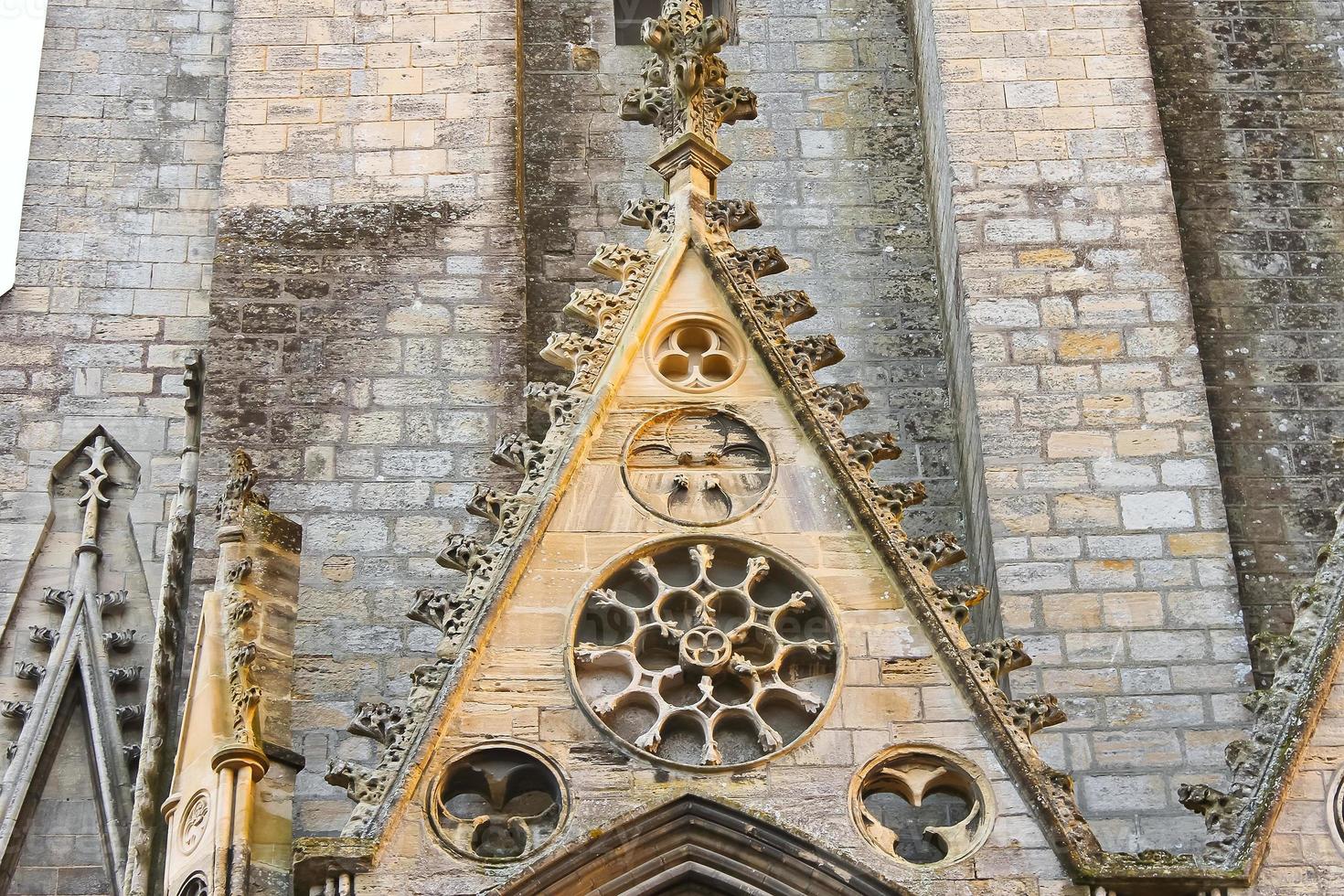 cattedrale di bayeux. normandia, francia foto