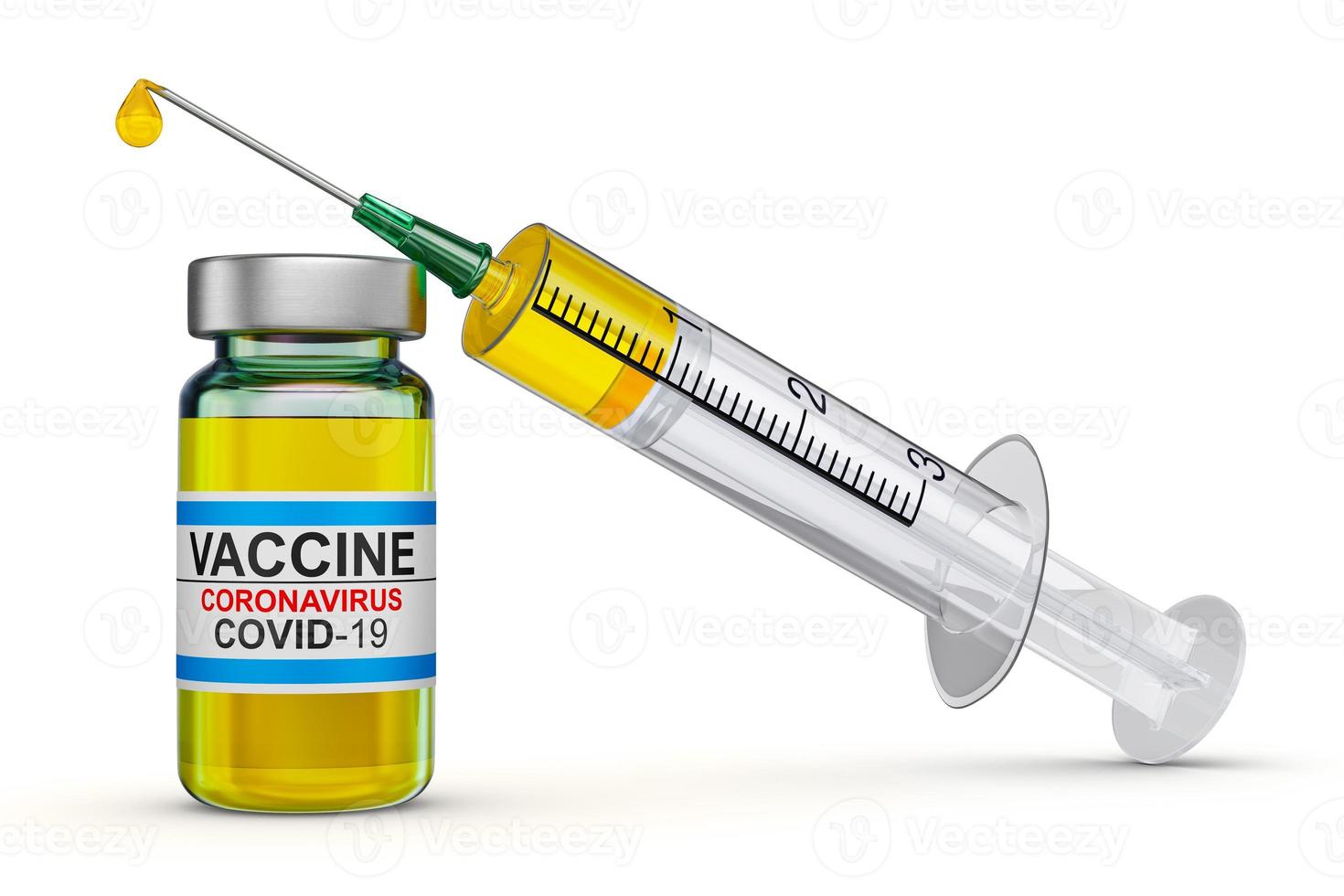 vaccino e siringa foto