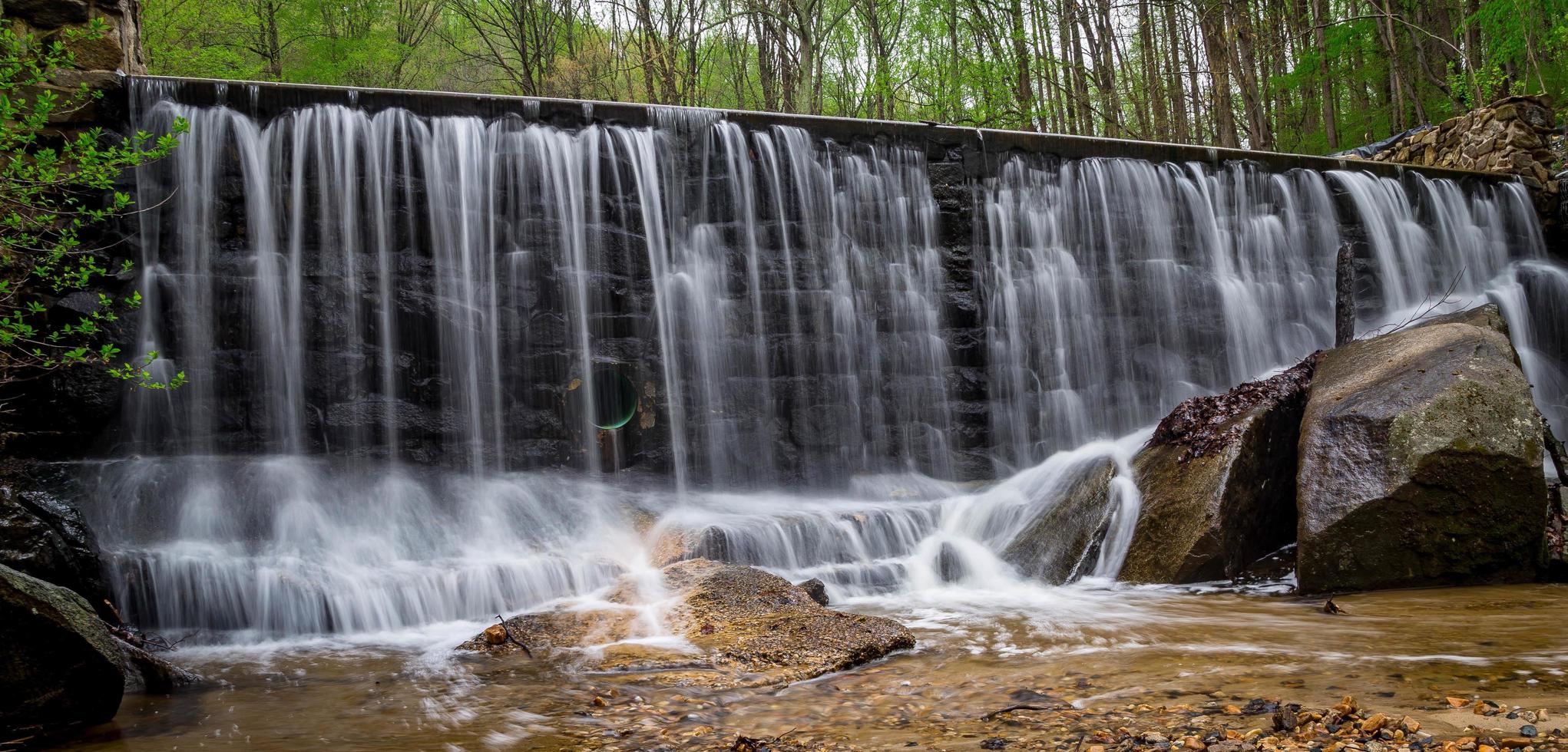 cascata al parco statale di susquehanna foto