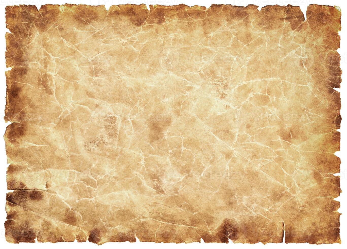 vecchio foglio di carta pergamena vintage invecchiato o texture isolato su  sfondo bianco 12598330 Stock Photo su Vecteezy