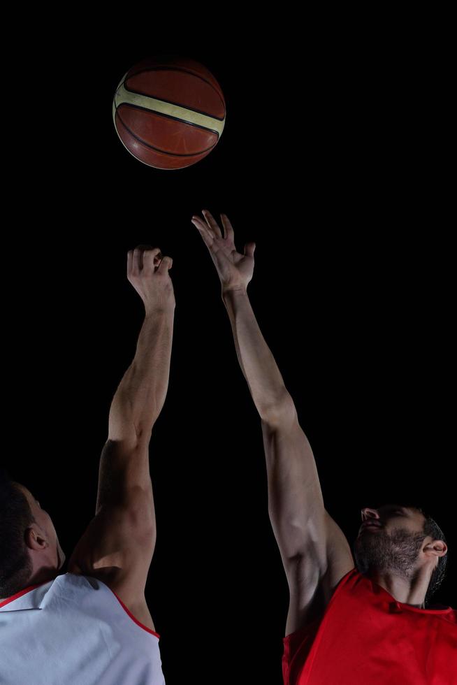 giocatore di basket in azione foto