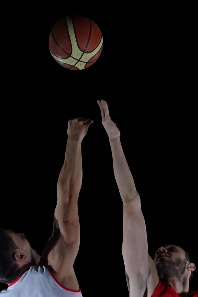 giocatore di basket in azione foto