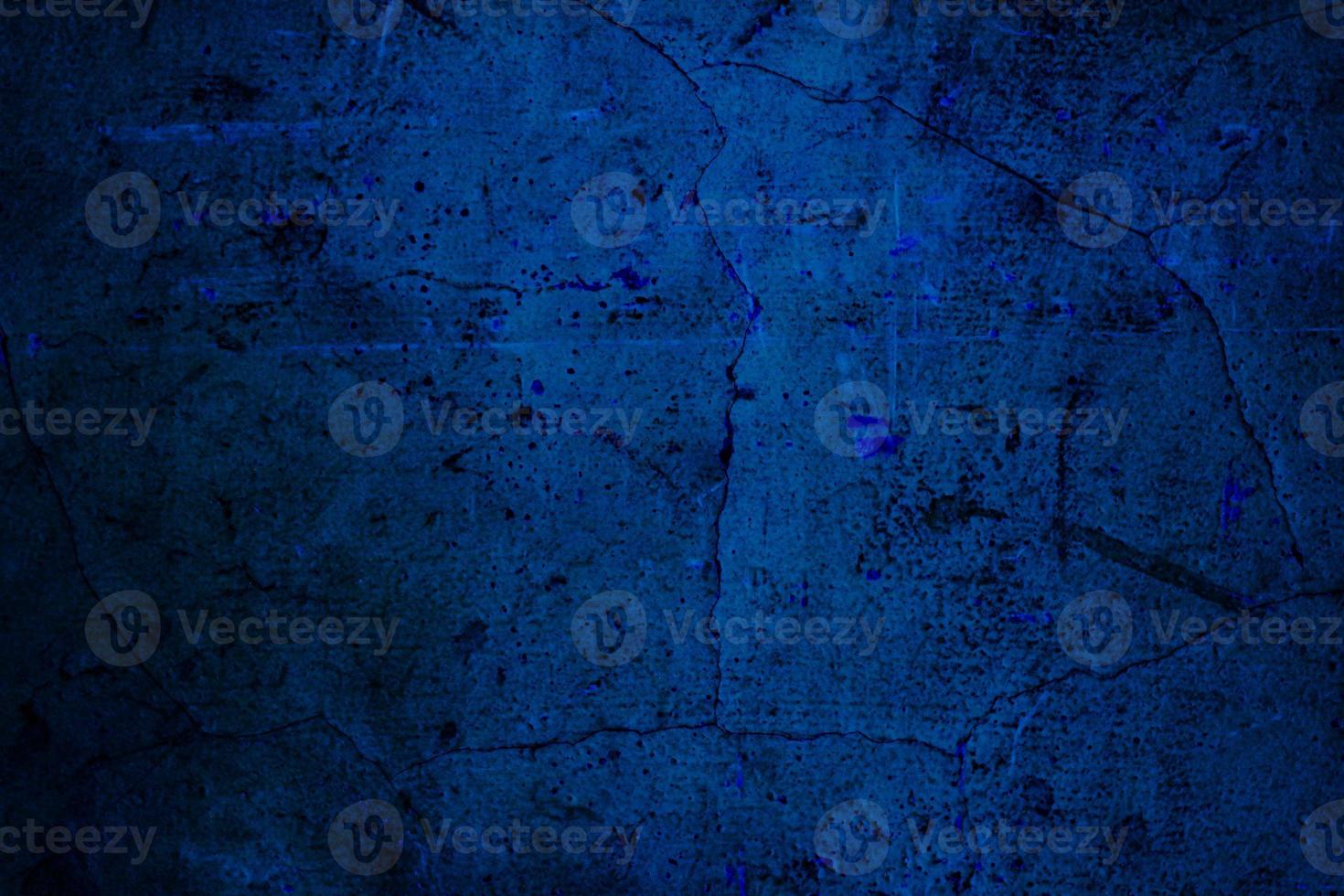 pauroso buio blu grunge parete calcestruzzo cemento struttura sfondo foto