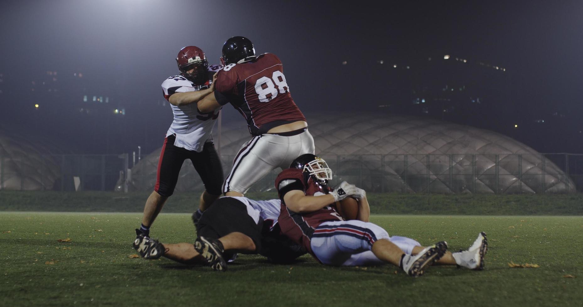 americano calcio Giocatori nel azione foto