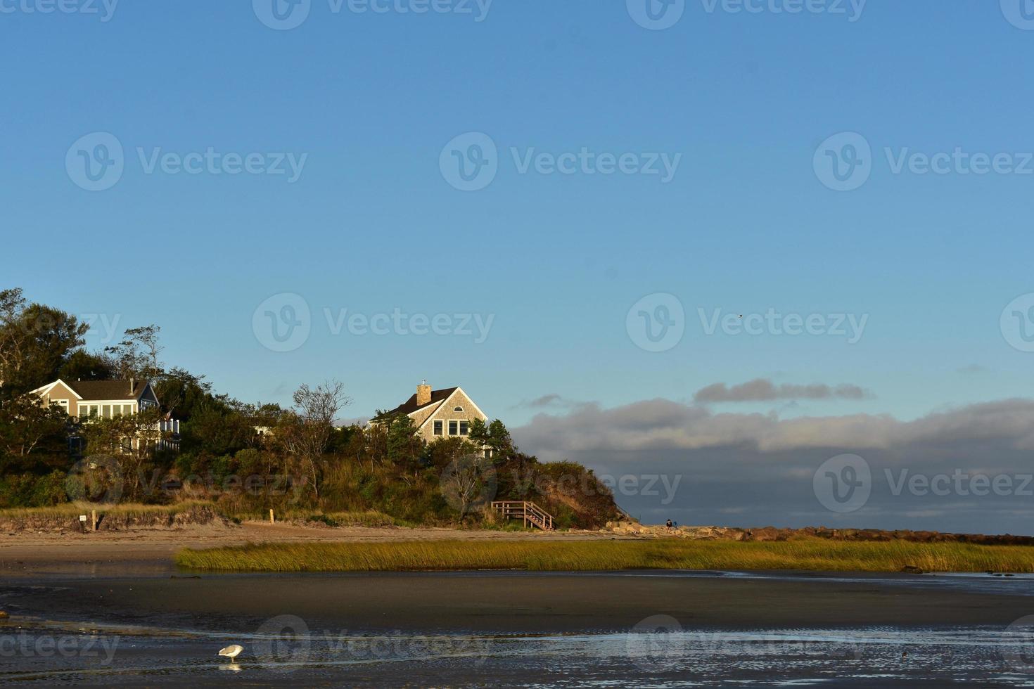 grande capo Casa con un' oceano Visualizza foto