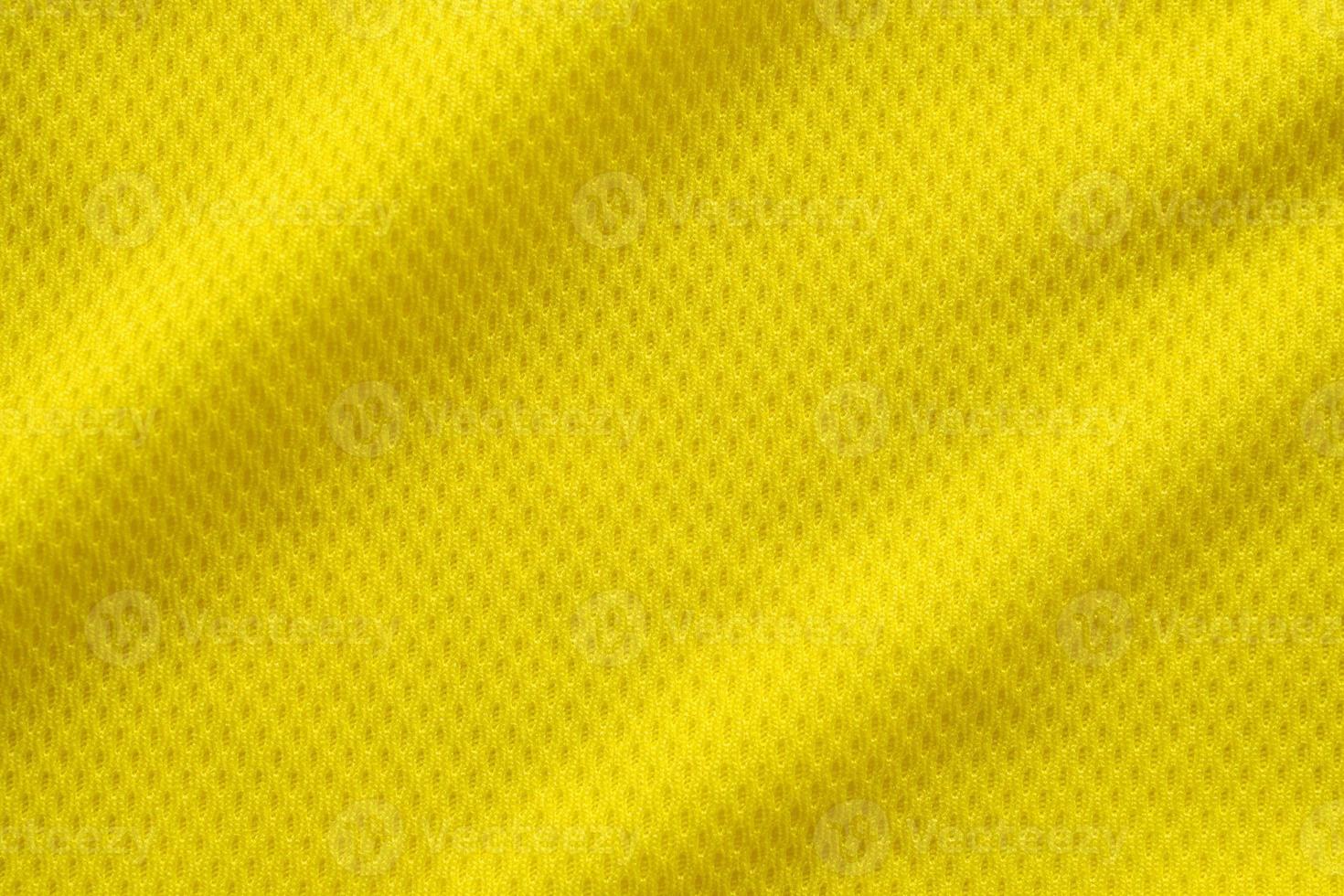 colore giallo maglia da calcio abbigliamento tessuto trama abbigliamento sportivo sfondo, primo piano foto