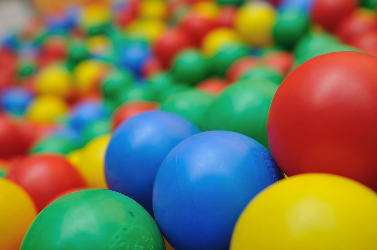 sfondo di palline colorate foto