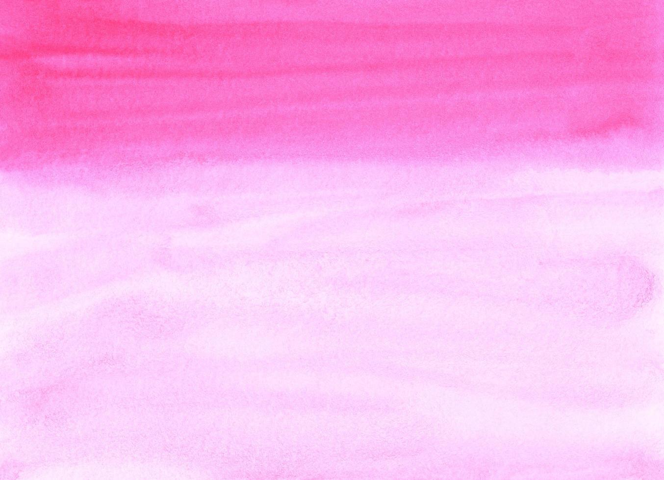 acquerello leggero rosa ombre sfondo struttura. aquarelle astratto luminosa fucsia pendenza sfondo. orizzontale di moda modello. foto