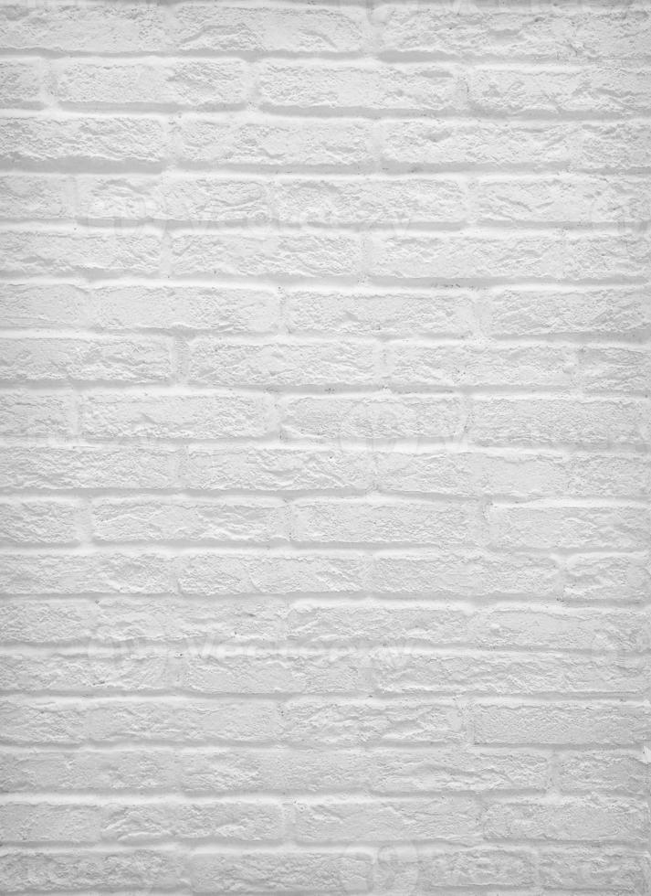 sfondo muro di mattoni bianchi foto