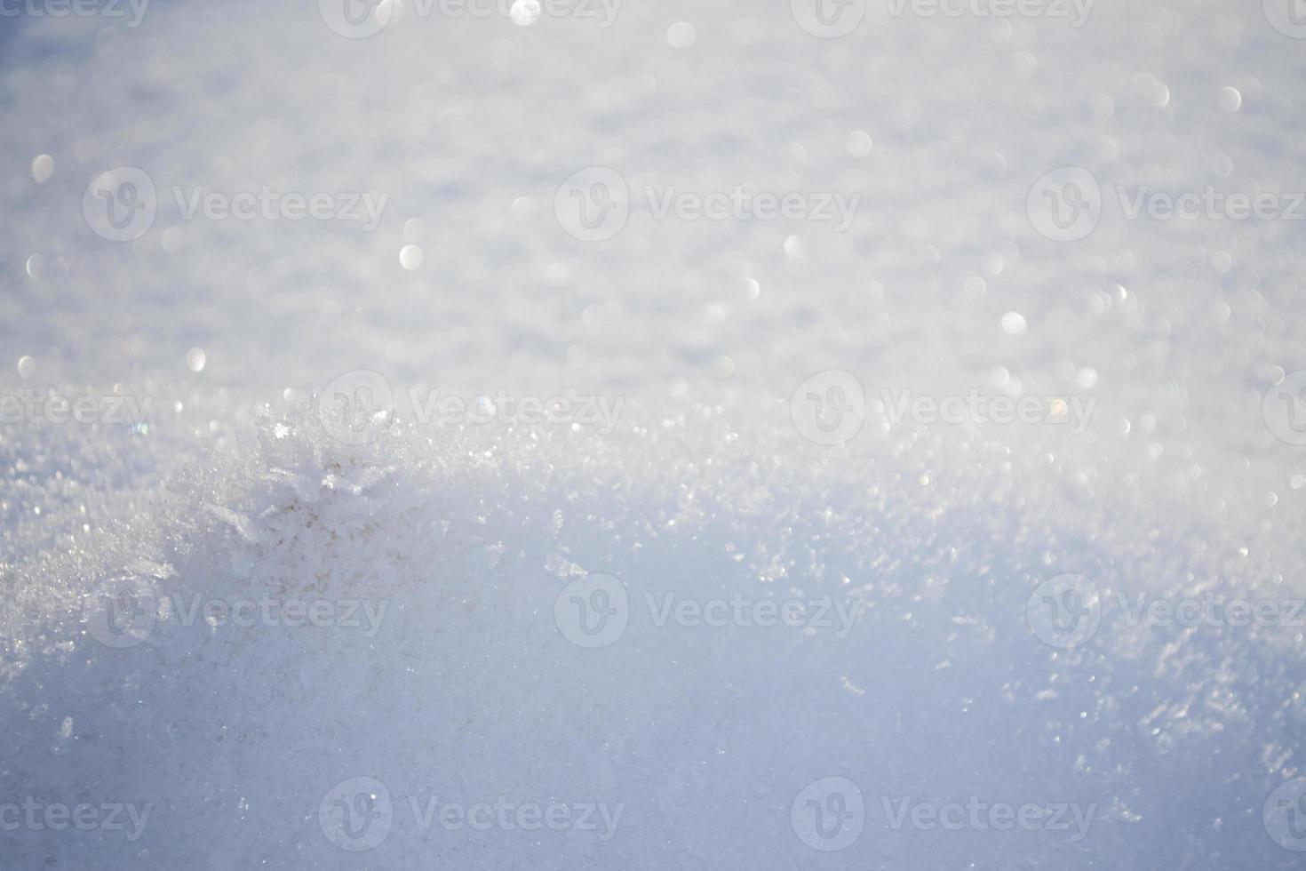 sfondo. paesaggio invernale. la consistenza della neve foto