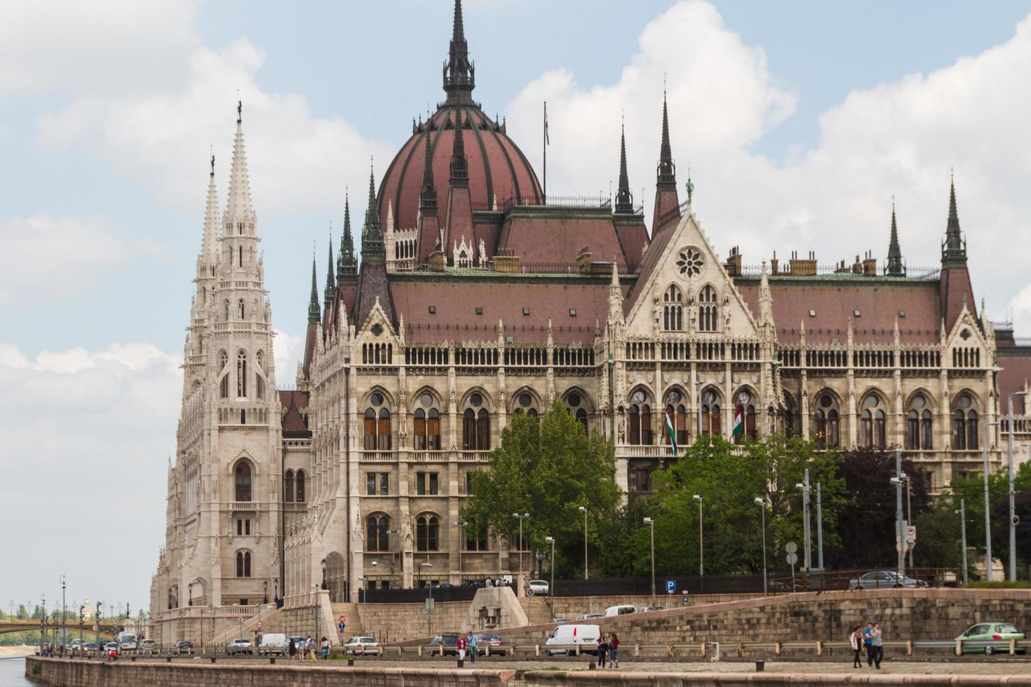 edificio del parlamento di budapest foto