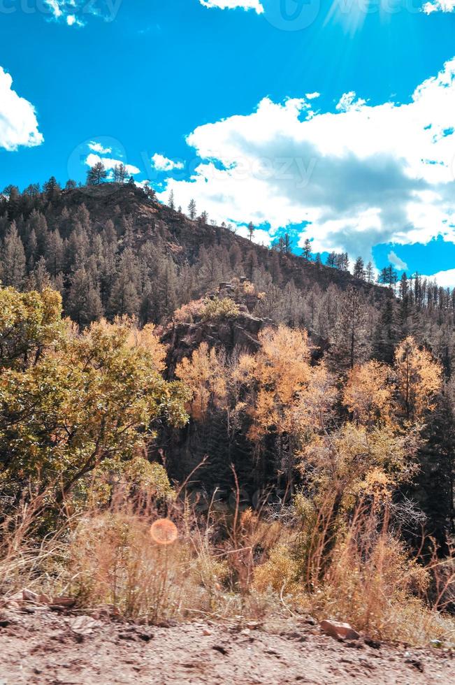 montagne nel il autunno foto