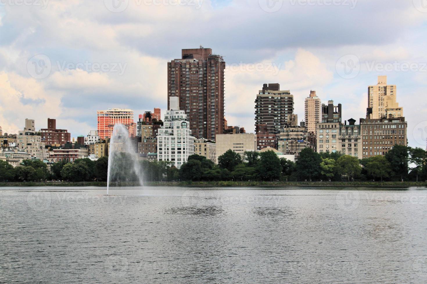 un' panoramico Visualizza di nuovo York città nel il Stati Uniti d'America foto