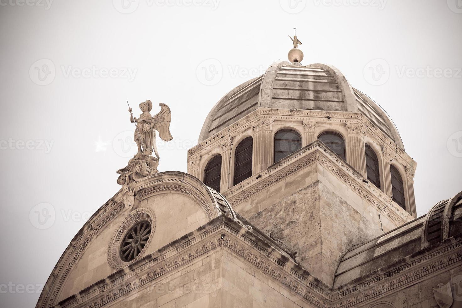 Cattedrale di st. giacomo nel sibenico, Croazia foto